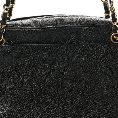Chanel Caviar CC Shoulder Bag Black 8 of 11