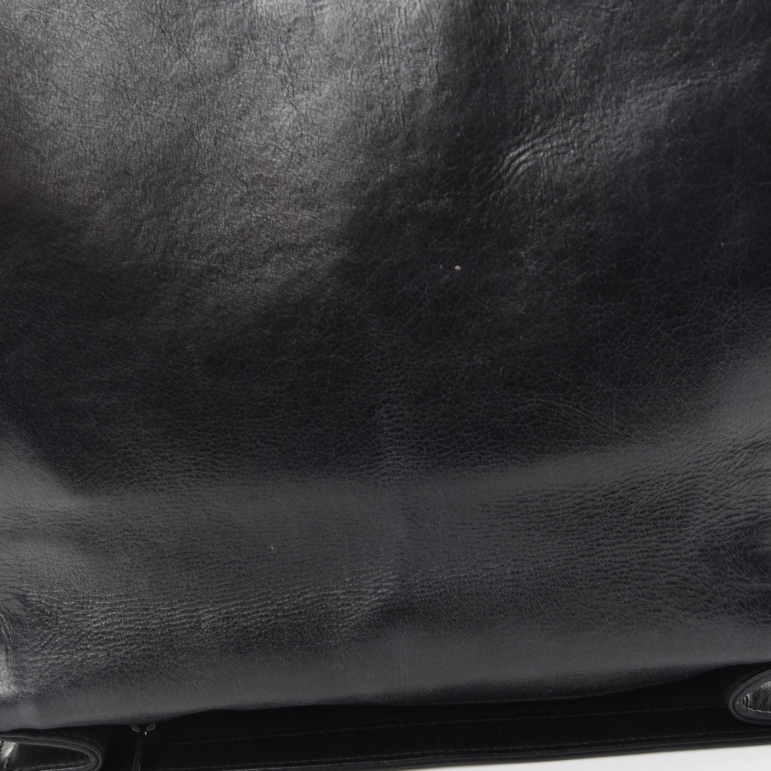 Chanel Calfskin Embossed Stitch Large Boy Flap Black 9 of 11
