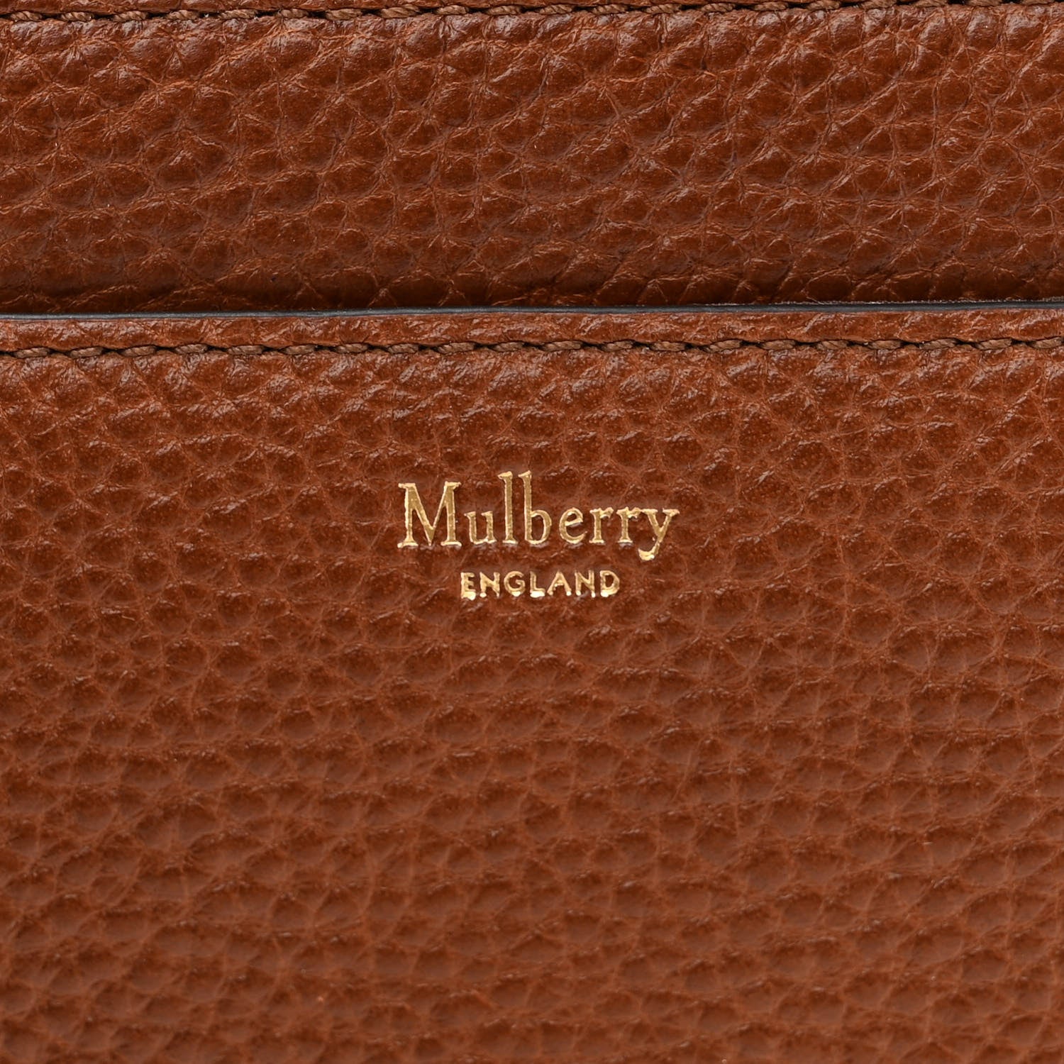 Mulberry Small Classic Grain Calfskin Medium Darley Oak 6 of 10