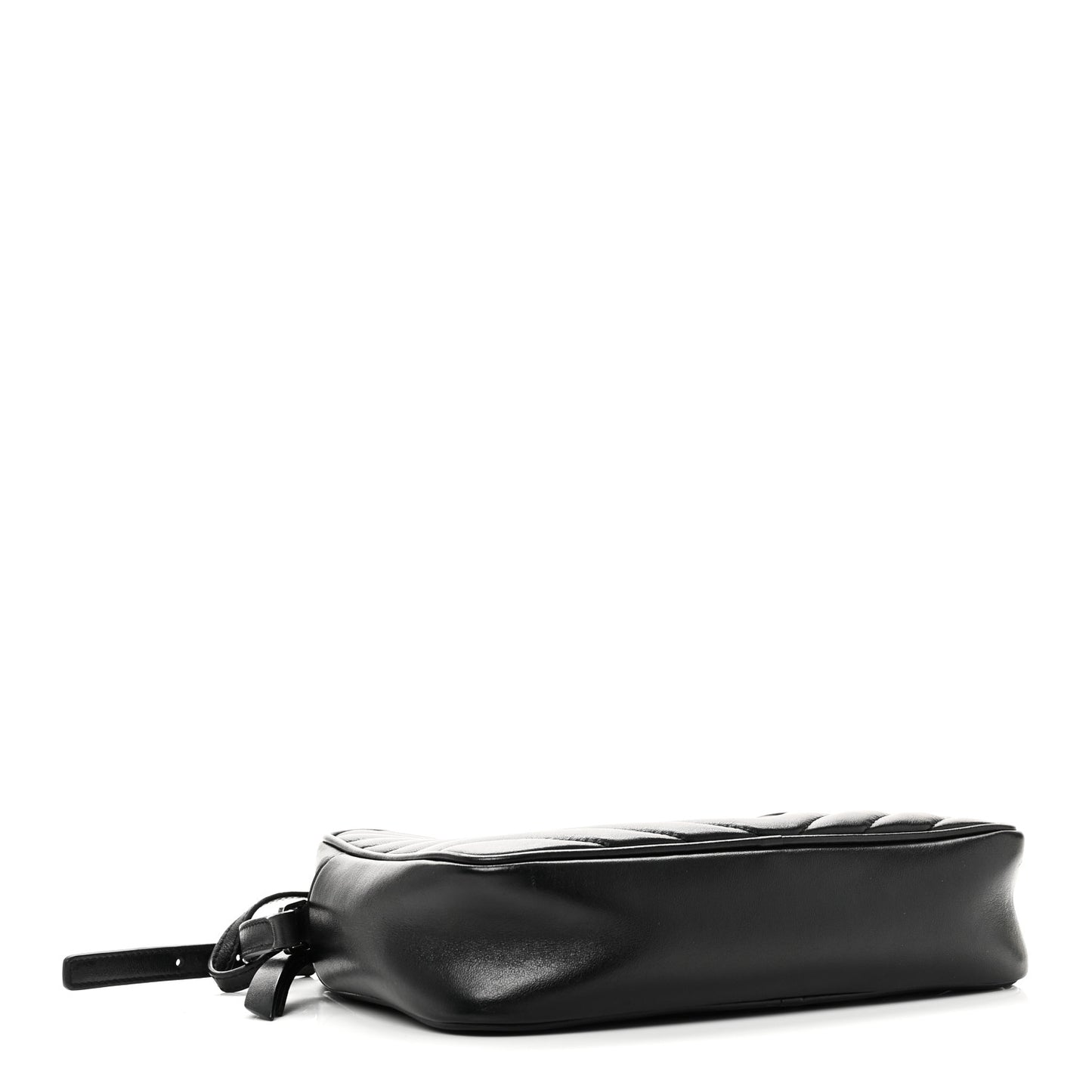 Calfskin Matelasse Monogram Lou Camera Bag Black