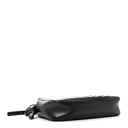 Saint Laurent Calfskin Matelasse Monogram Lou Camera Bag Black 4 of 10