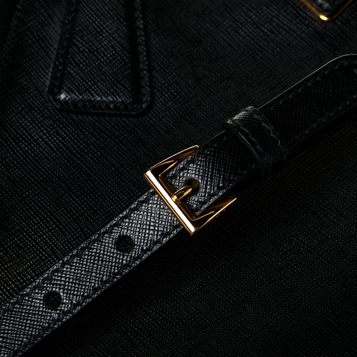 Prada Saffiano Lux Medium Tote Black 7 of 7