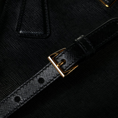 Prada Saffiano Lux Medium Tote Black 7 of 7