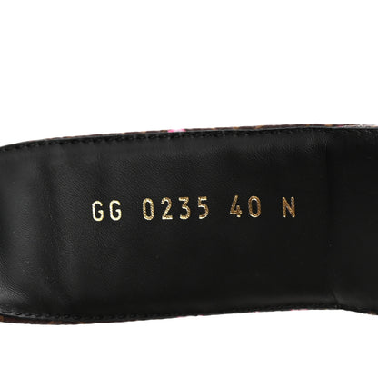 Louis Vuitton LV X TM Monogram LV Sunset Flat Comfort Mule 40 Sakura Brown 9 of 10