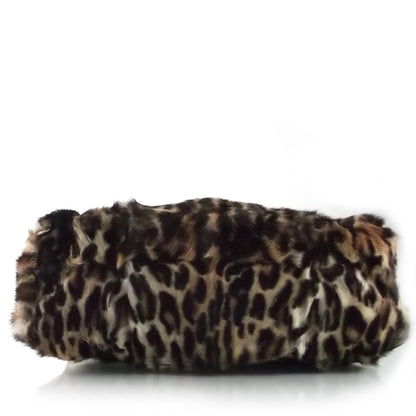 Marc Jacobs Leopard Print Shearling Chain Link Satchel 5 of 7