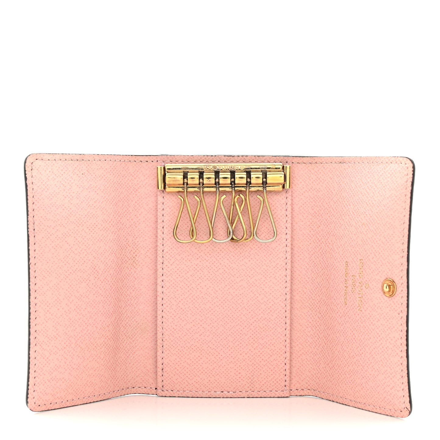 Monogram Multicles 6 Key Holder Rose Ballerine