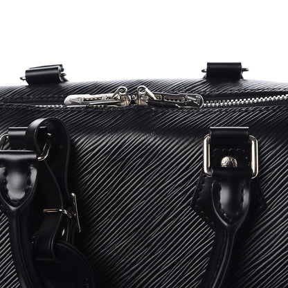 Louis Vuitton Epi Speedy Bandouliere 25 Black 9 of 11