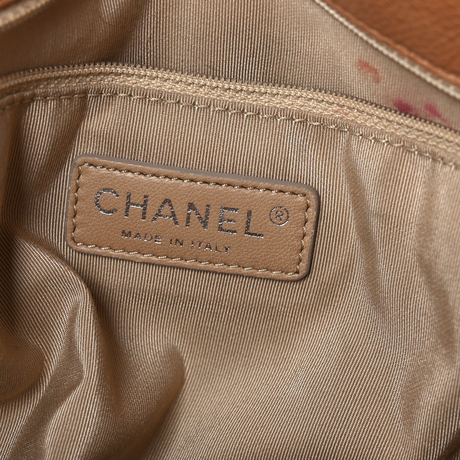 Chanel Caviar Quilted Timeless CC Shopping Tote Brown 7 of 14