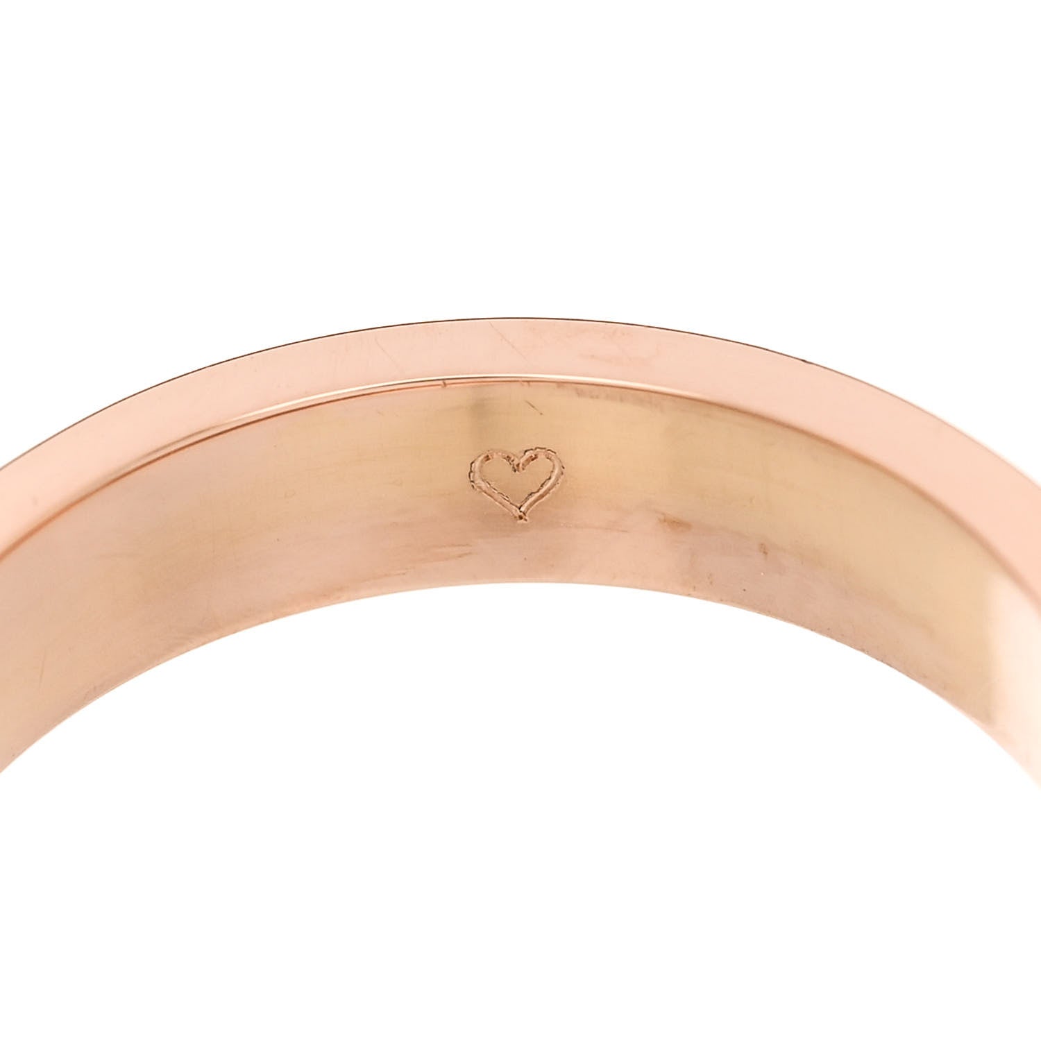 Cartier 18K Pink Gold Diamond 4mm LOVE Wedding Band Ring 52 6 6 of 7