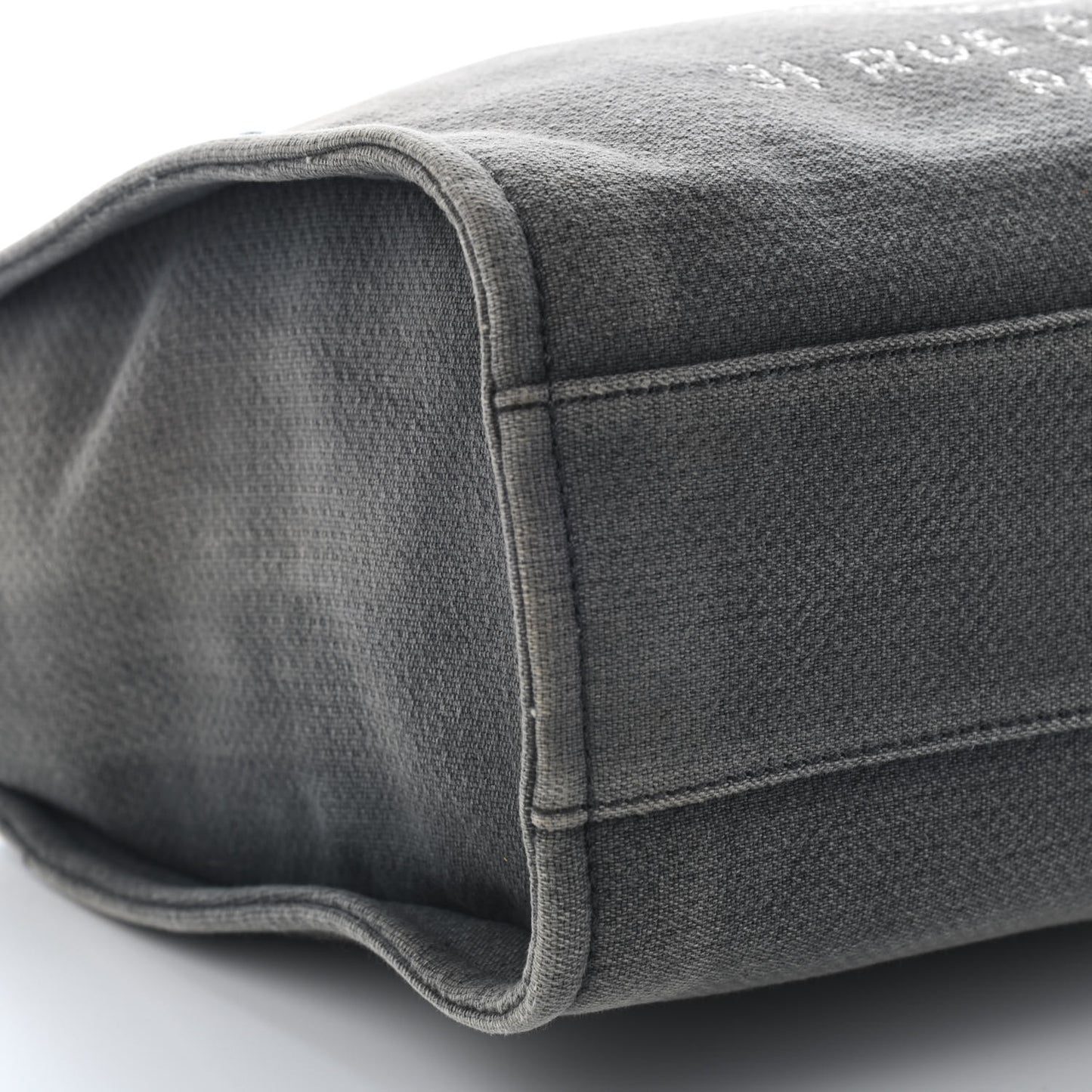 Canvas Small Deauville Tote Grey