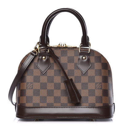 Louis Vuitton Damier Ebene Alma BB 1 of 10