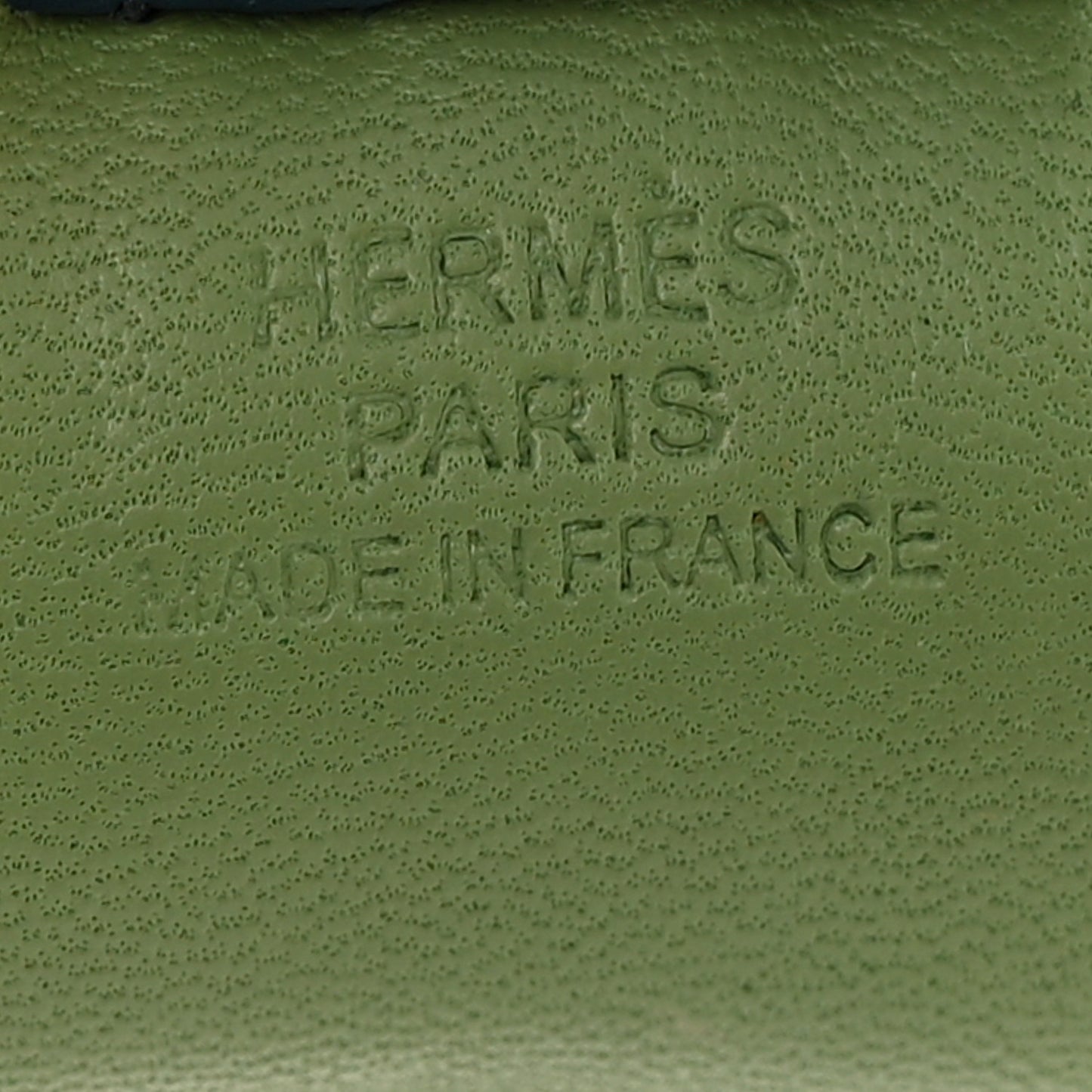 Milo Lambskin Grigri Rodeo Horse Bag Charm PM Vert Criquet Sesame Bleu De Malte