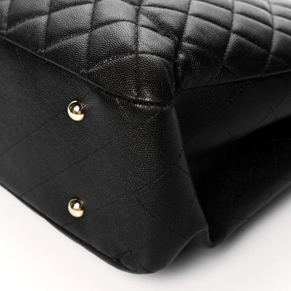 Chanel Caviar Quilted Timeless Tote Black 9 of 12