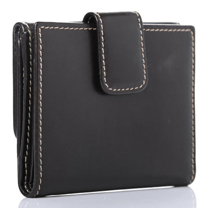 Gucci Calfskin Web Interlocking G French Wallet Dark Brown 2 of 5
