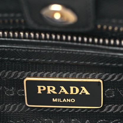 Prada Saffiano Lux Medium Tote Black 6 of 10