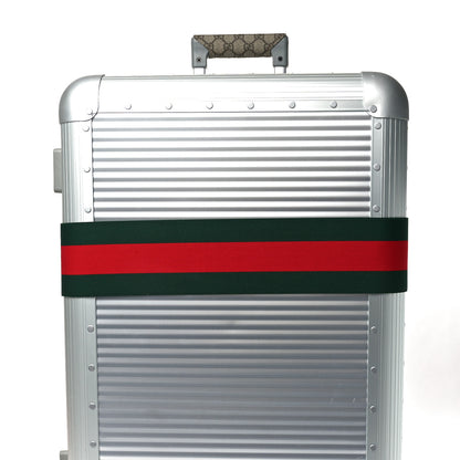 Gucci Aluminum Web Medium Porter Cabin Plus Trolley 6 of 8