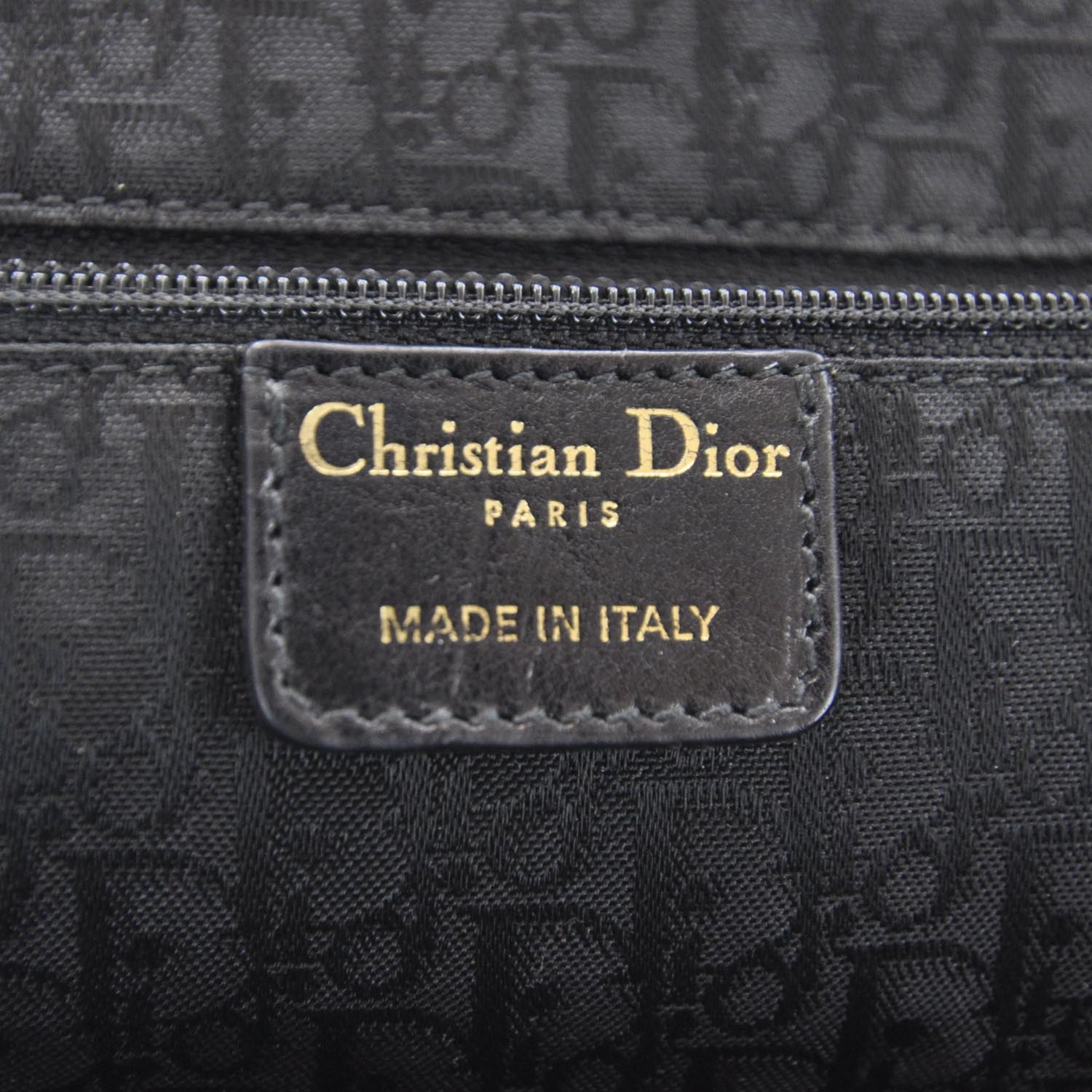 Christian Dior Leather Jeanne Bag Black 8 of 9