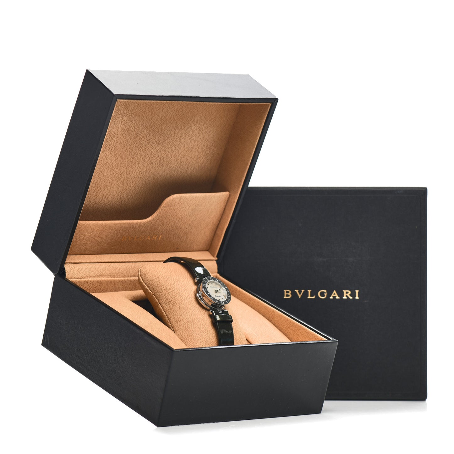 Stainless Steel Calfskin 22mm B.Zero1 Quartz Watch