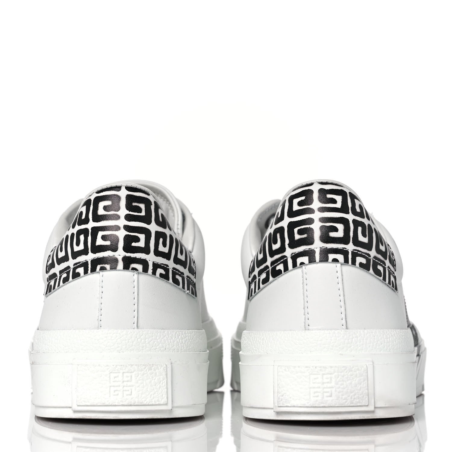 Givenchy Calfskin City Sport Sneakers 40 White Black 5 of 10