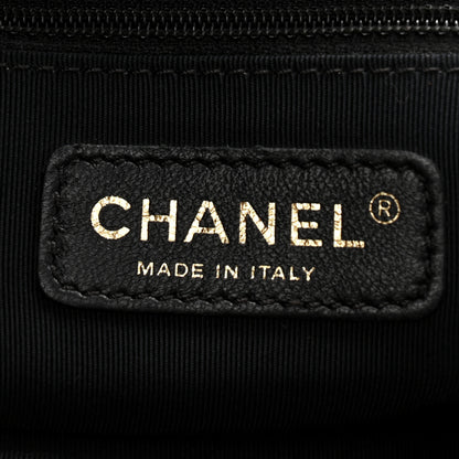 Chanel Calfskin Cerf Executive Shopper Tote Black 6 of 11