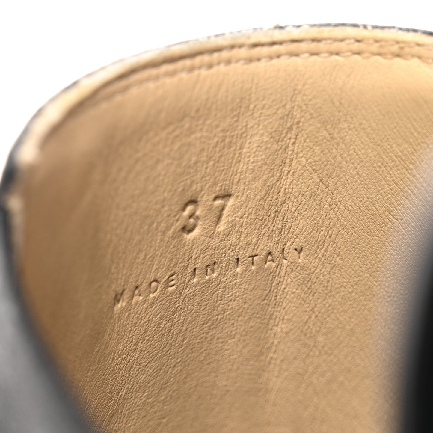 Calfskin The Flash Chelsea Boots 37 Black Flamingo