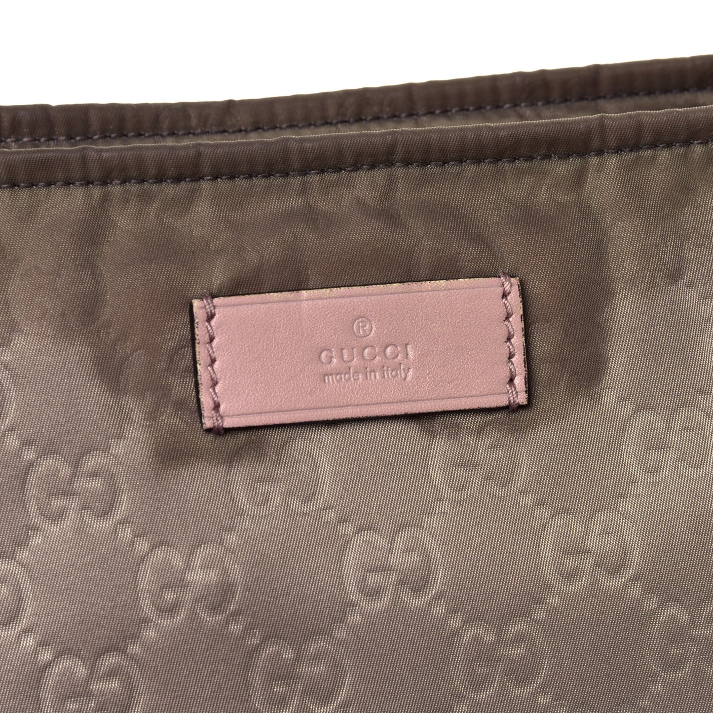 Nylon Monogram Messenger Beige Pink