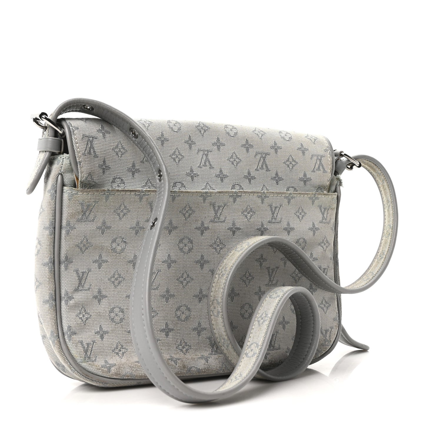 Mini Monogram Patchwork Conte De Fees Musette Grey