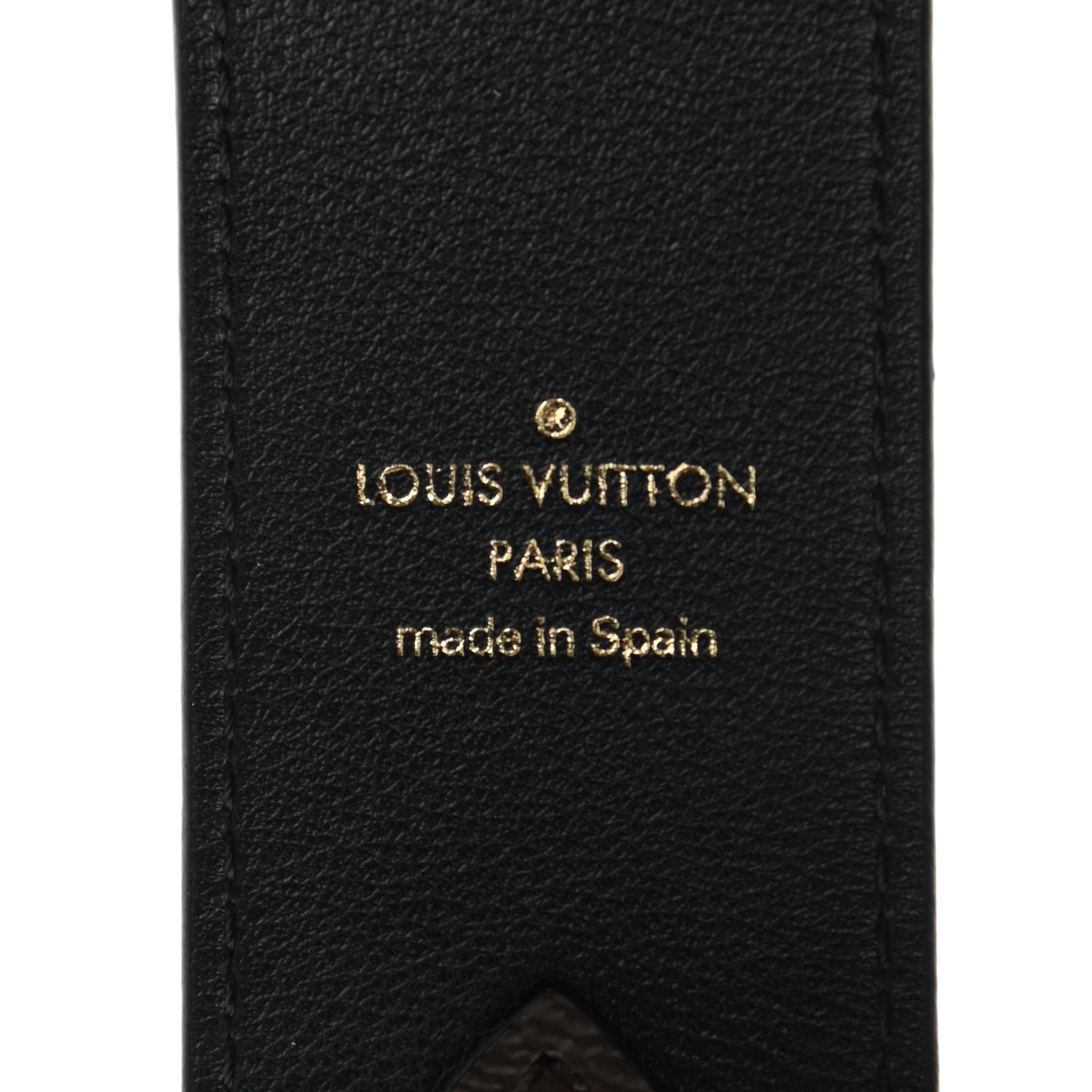 Monogram Bandouliere Shoulder Strap Black