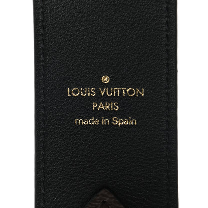 Louis Vuitton Monogram Bandouliere Shoulder Strap Black 3 of 4