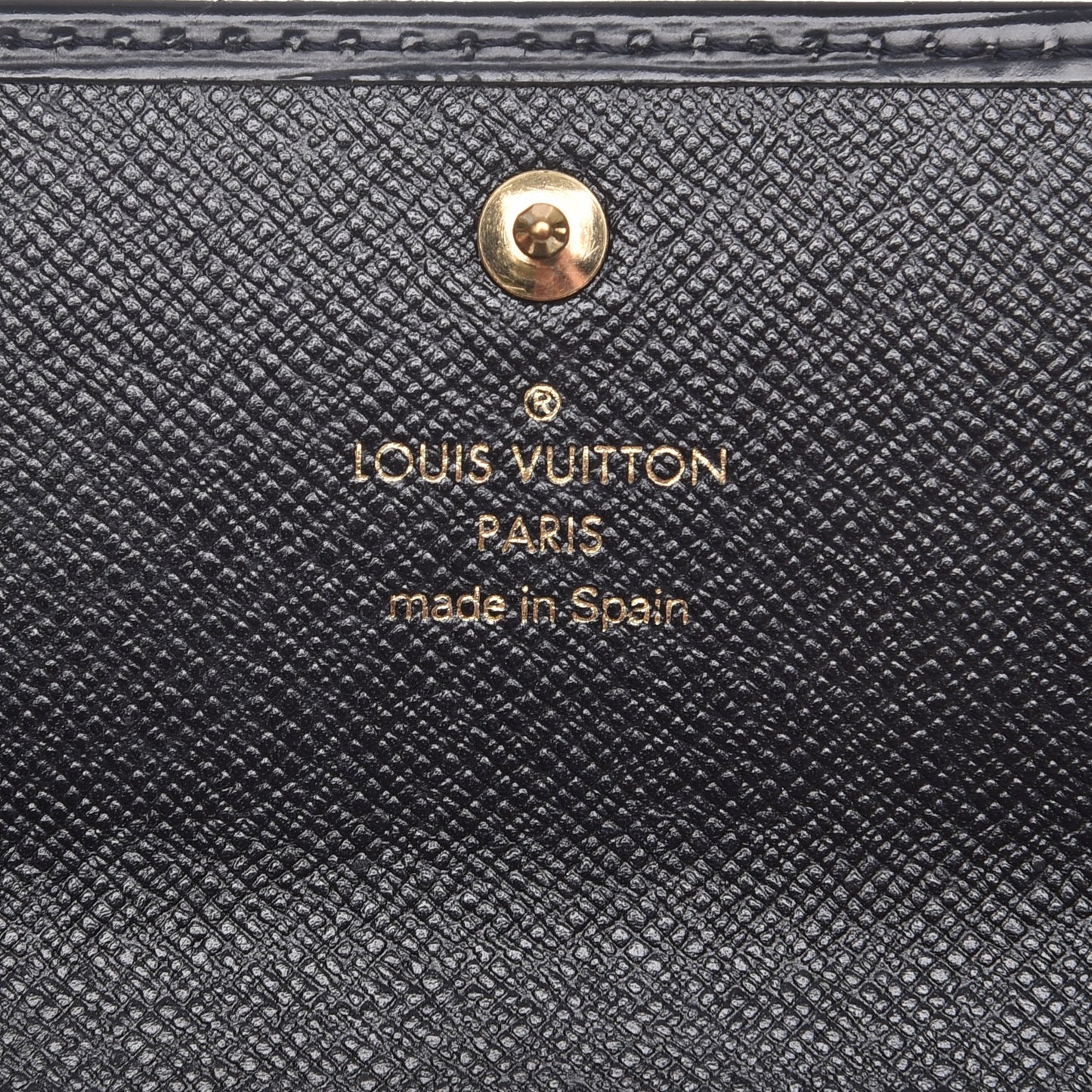 Epi Porte Tresor International Wallet Black