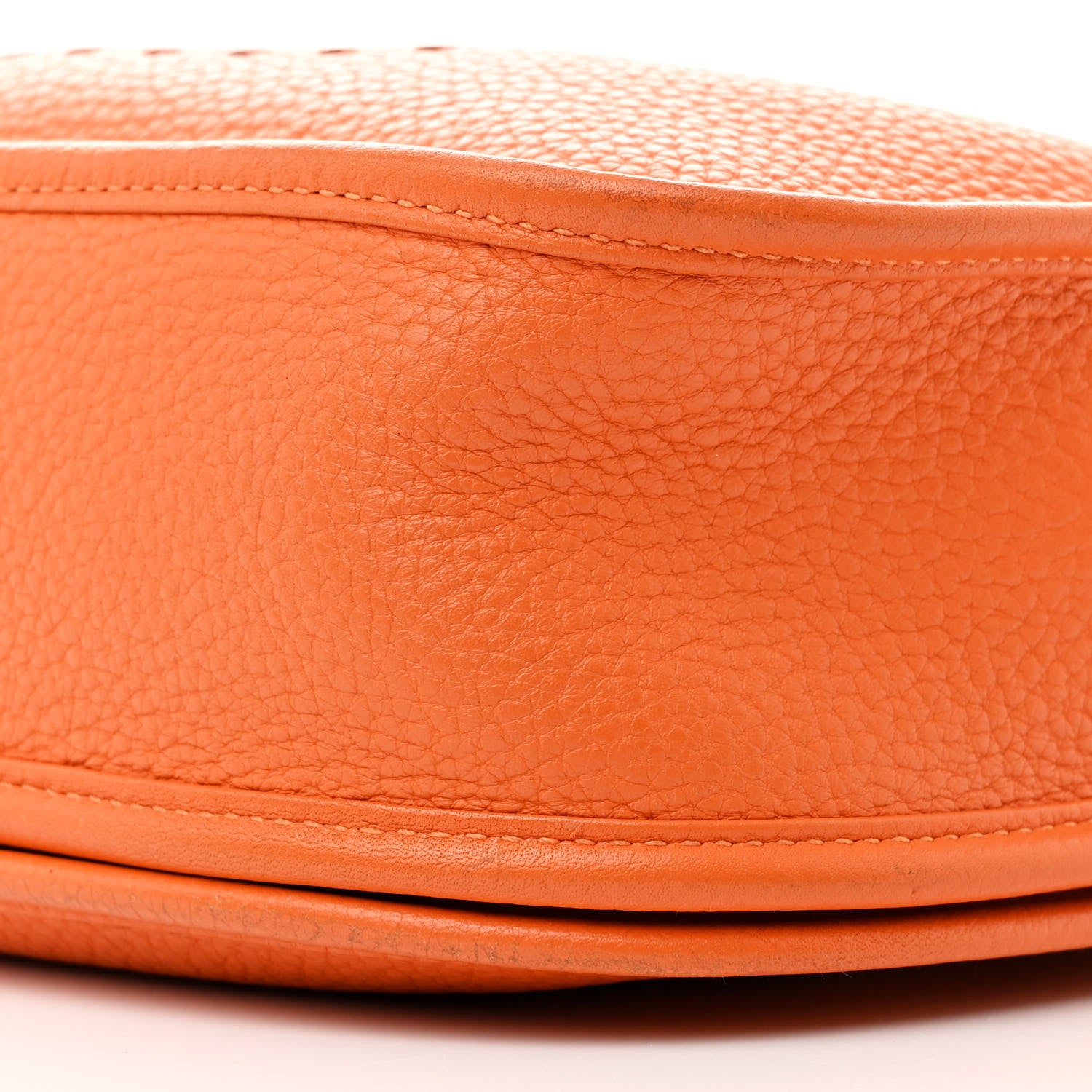 Hermes Taurillon Clemence Evelyne III PM Orange 10 of 13