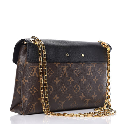Louis Vuitton Monogram Pallas Chain Black 3 of 12