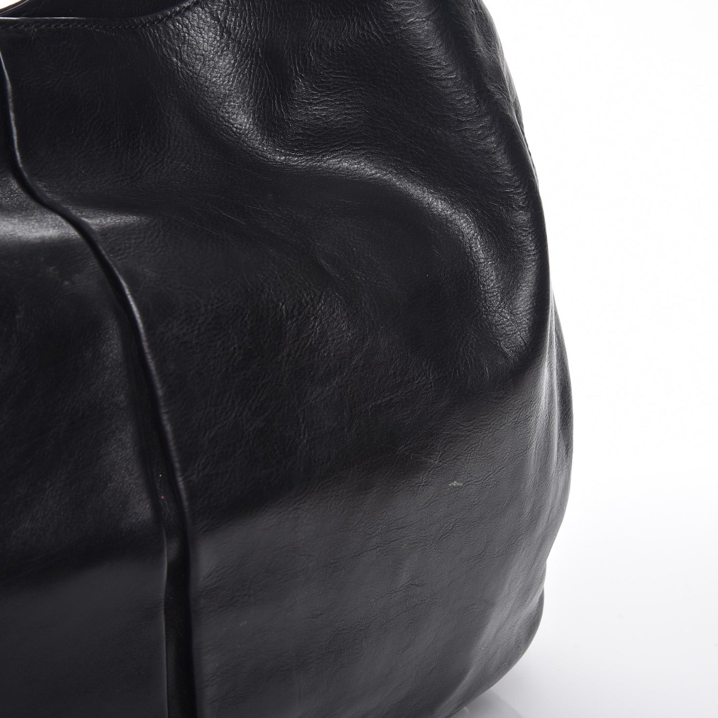 Soft Calfskin Icon Hobo Black