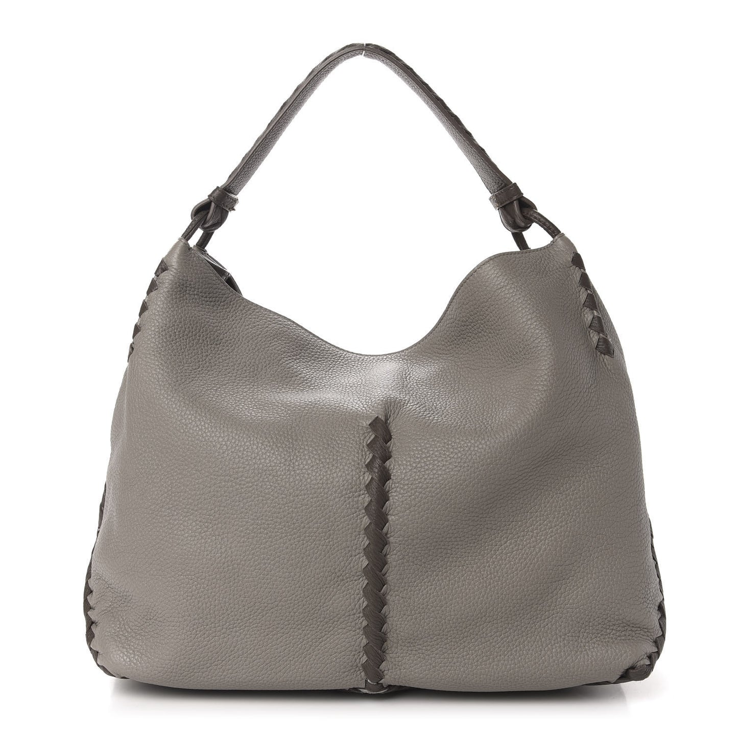Cervo Lavato Deerskin Hobo Dark Cement New Steel