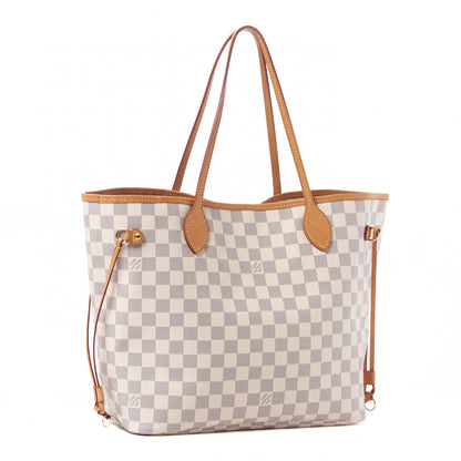 Louis Vuitton Damier Azur Neverfull MM 3 of 9