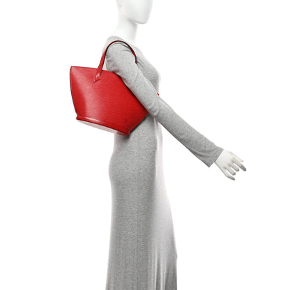 Louis Vuitton Epi Saint Jacques PM Castillan Red 2 of 10