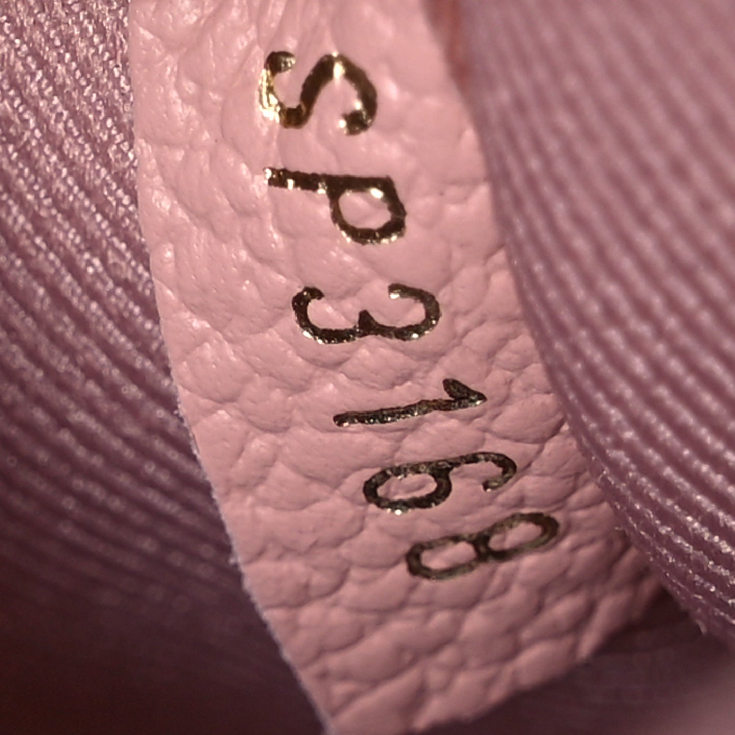 Empreinte Blanche BB Rose Poudre