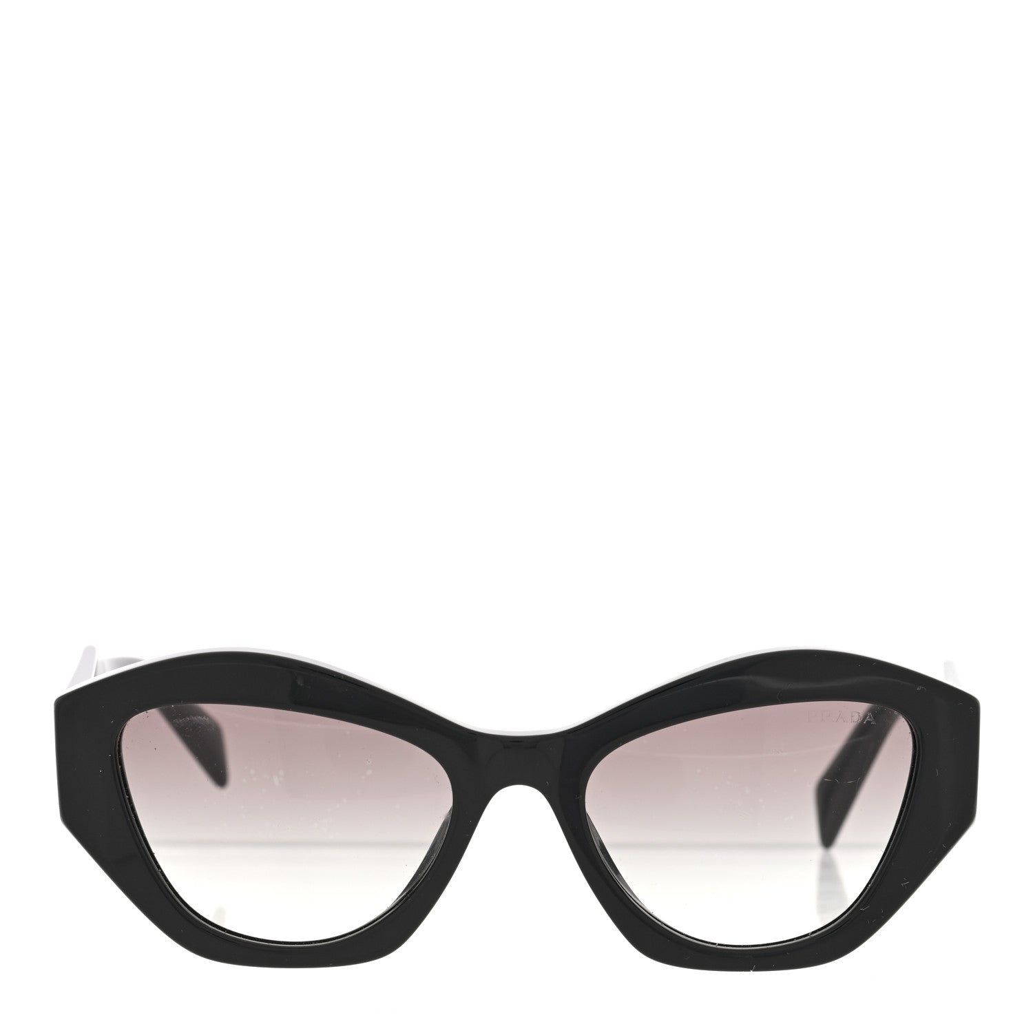Prada Acetate Symbole Sunglasses SPR 07Y Black 2 of 6
