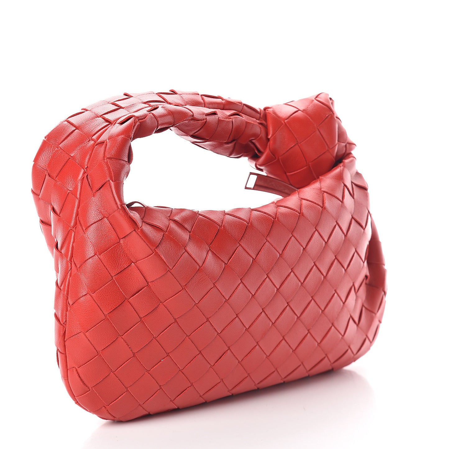 Nappa Intrecciato Mini Jodie Red