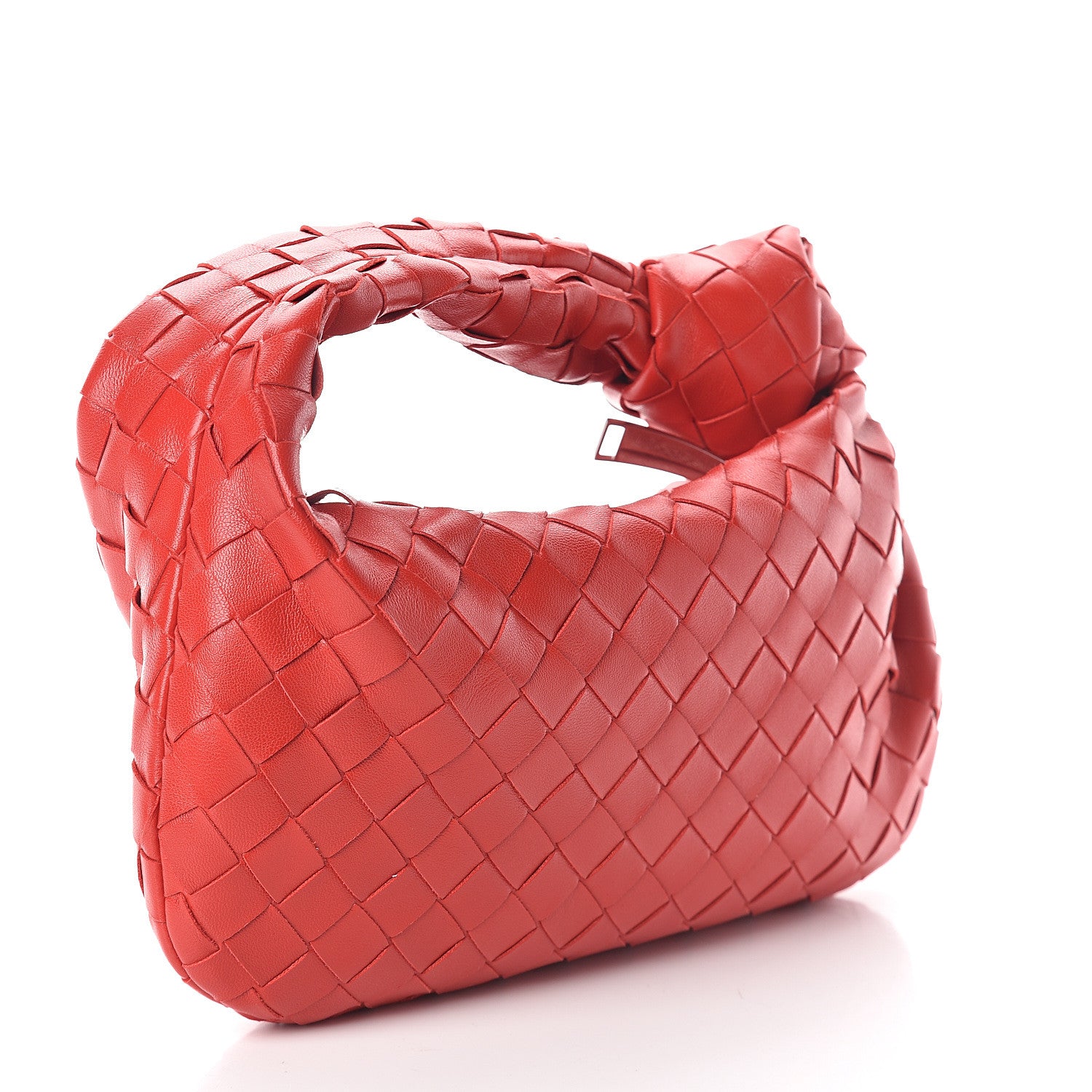 Bottega Veneta Nappa Intrecciato Mini Jodie Red 2 of 7