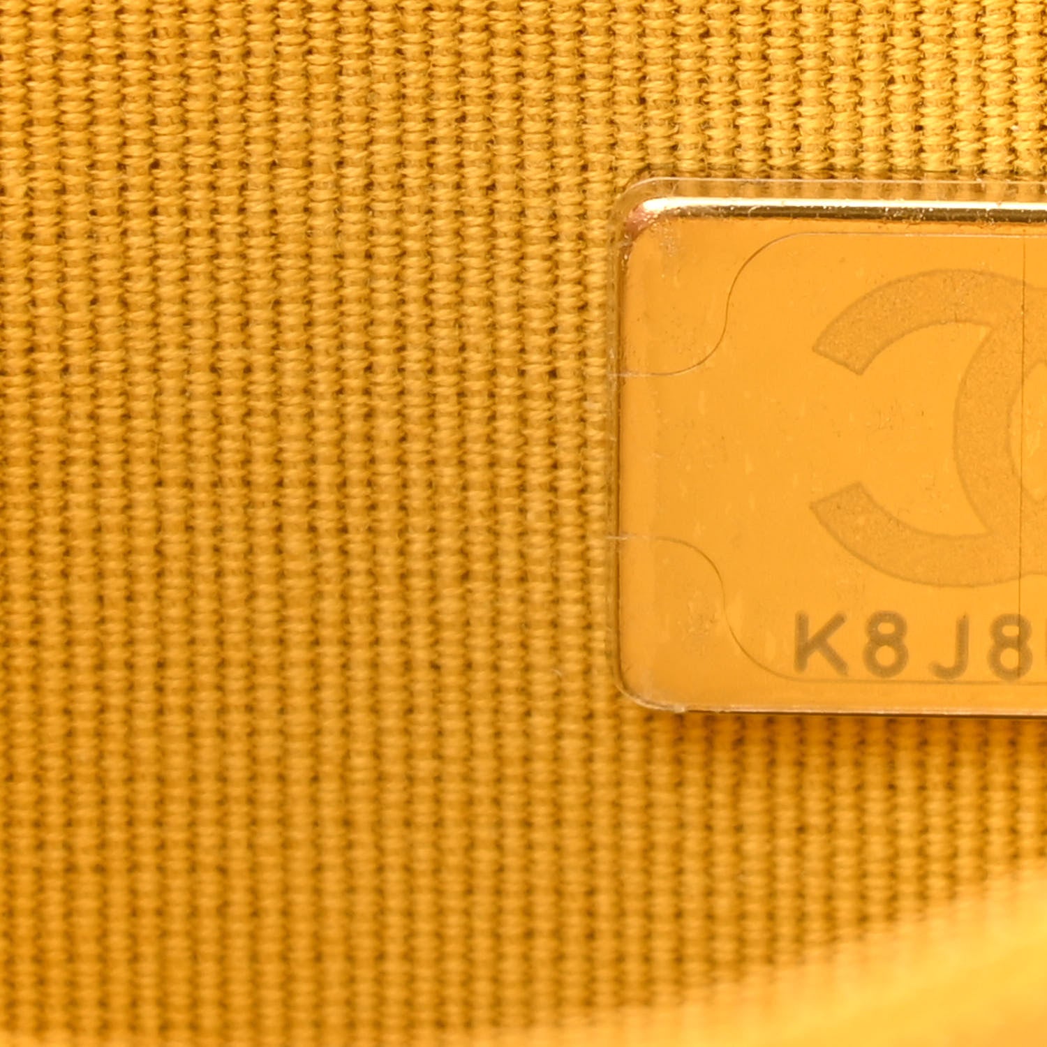 Chanel Lambskin Quilted Top Handle Wallet On Chain WOC Yellow 7 of 12