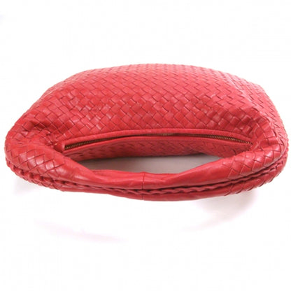 Bottega Veneta Woven Medium Hobo Red 5 of 10