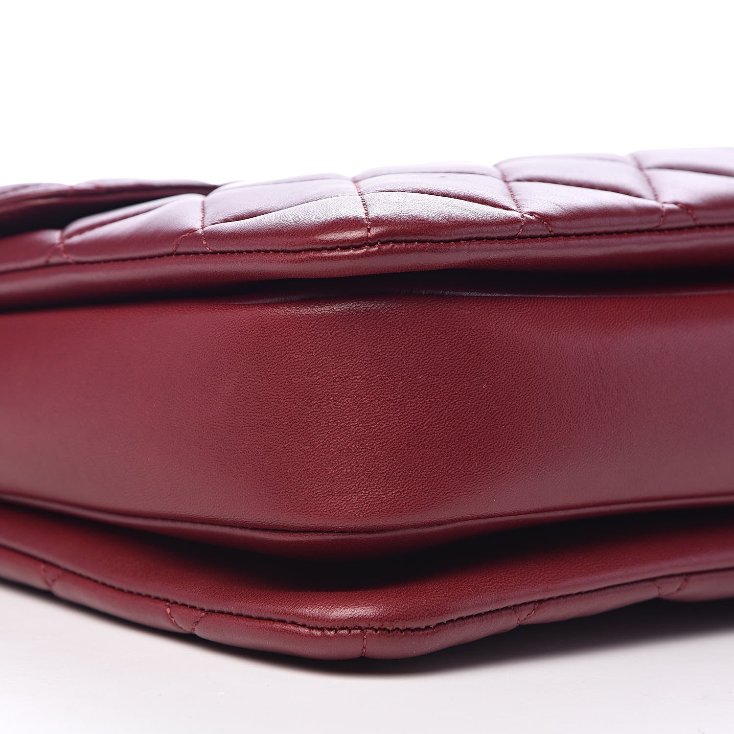 Chanel Lambskin Quilted Large Trendy CC Dual Handle Flap Bag Burgundy 9 of 11