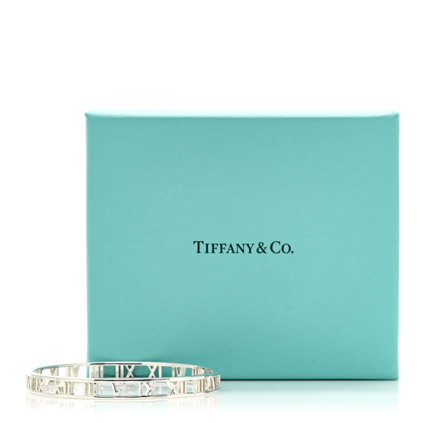 Sterling Silver Narrow Atlas Open Bangle Bracelet
