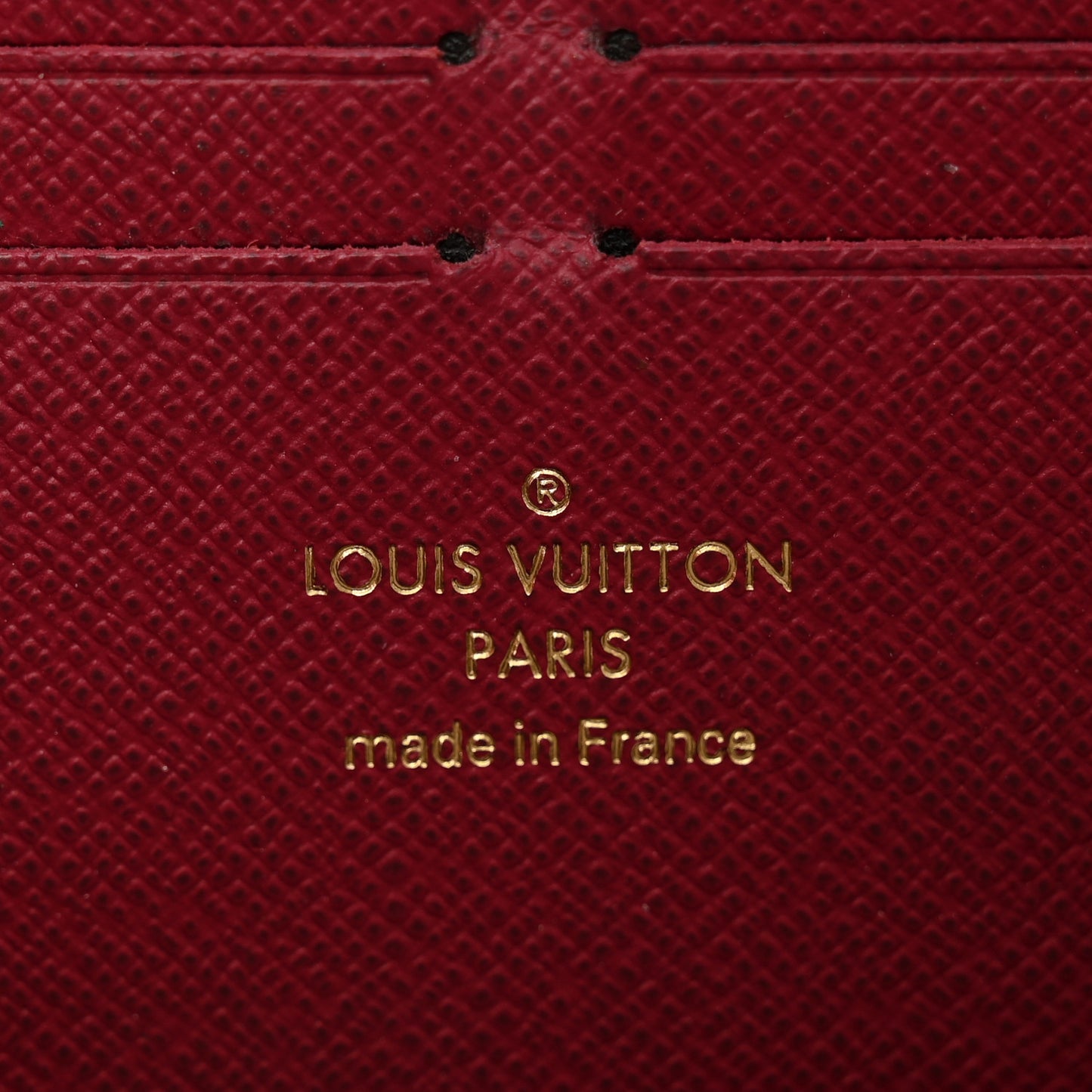 Monogram Clemence Wallet Fuchsia