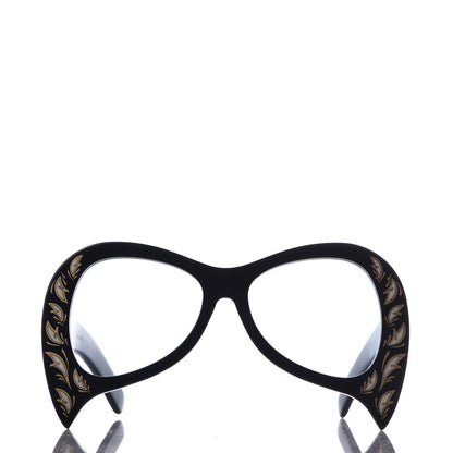 Gucci Pearl Oversized Sunglasses GG0143S Black 2 of 6