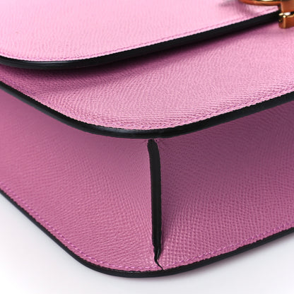 Salvatore Ferragamo Hammered Calfskin Gancini Crossbody Pink 4 of 8
