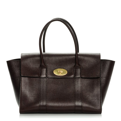 Mulberry Natural Grain Calfskin New Bayswater Oxblood 1 of 6