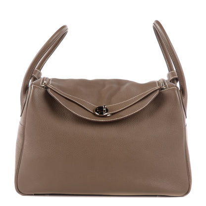 Hermes Taurillon Clemence Lindy 34 Etoupe 1 of 15