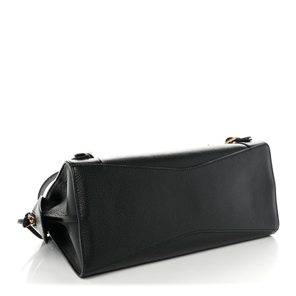 Balenciaga Grained Calfskin Neo Classic Gold Hardware S City Black 4 of 12